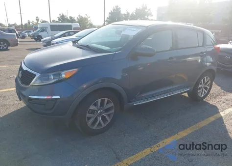 2016 Kia Sportage Lx из США, поврежденный, VIN KNDPB3AC9G7811672